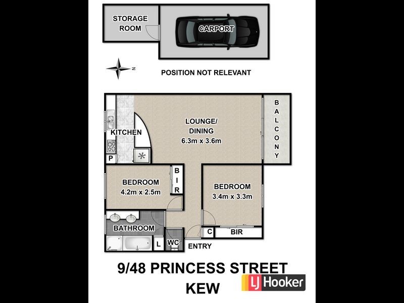9/48 Princess Street, Kew VIC 3101