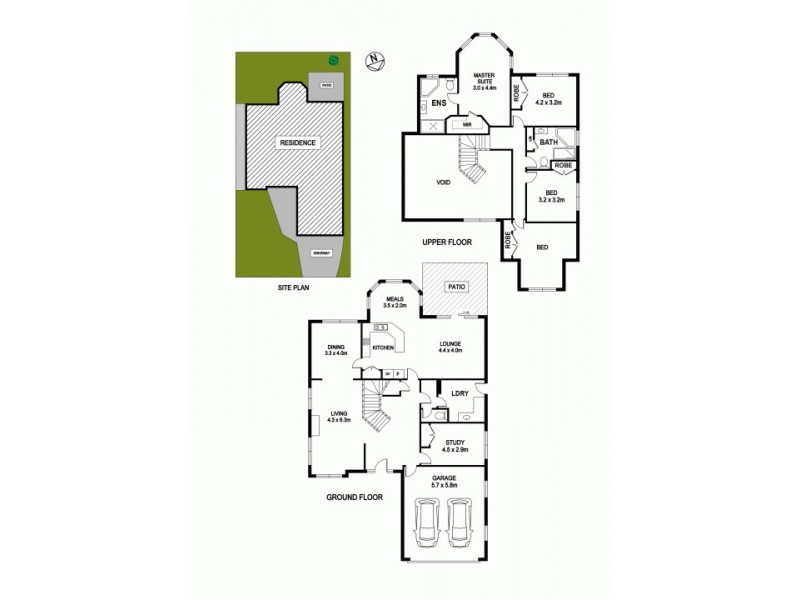 45 Clonmore Street, Kellyville Ridge NSW 2155 Floorplan