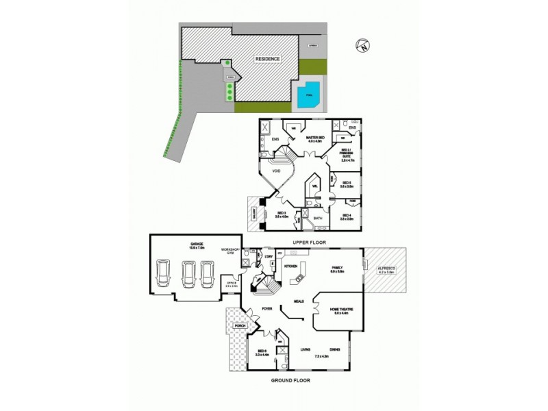 11 Charbel Place, Kellyville Ridge NSW 2155 Floorplan
