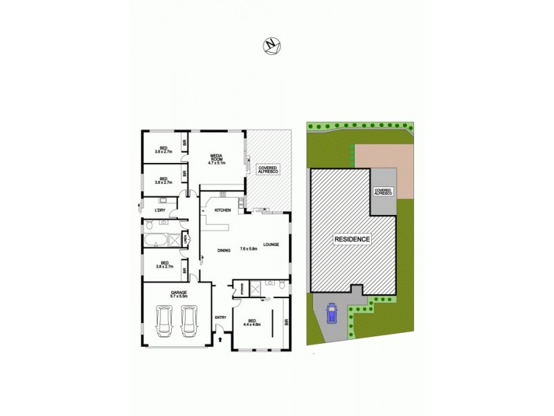 41 Glenheath Avenue, Kellyville Ridge NSW 2155 Floorplan