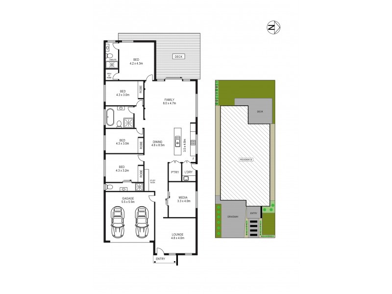 Lot 5302 Megalong Street, The Ponds NSW 2769 Floorplan