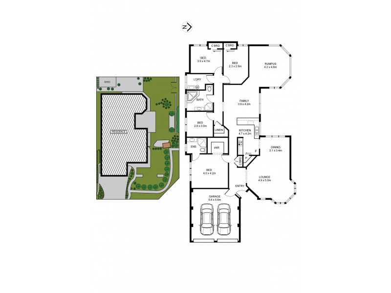 35 Marscay Street, Kellyville Ridge NSW 2155 Floorplan