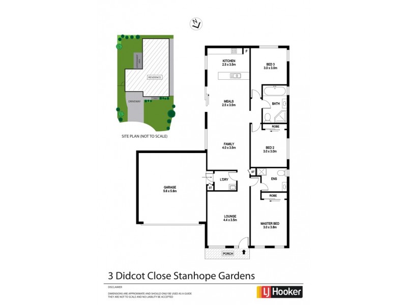 3 Didcot Close, Stanhope Gardens NSW 2768 Floorplan