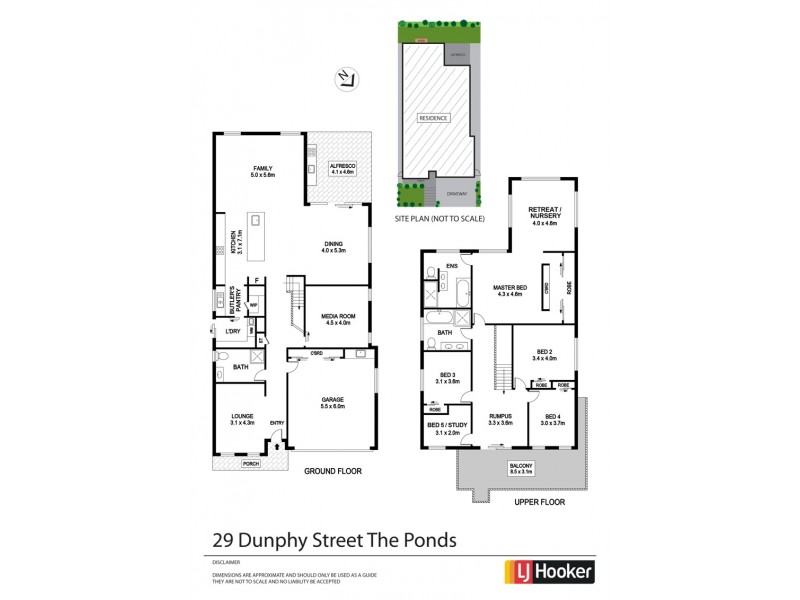 29 Dunphy Street, The Ponds NSW 2769 Floorplan