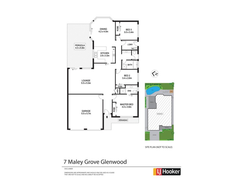 7 Maley Grove, Glenwood NSW 2768 Floorplan