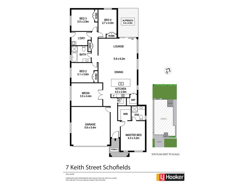 7 Keith Street, Schofields NSW 2762 Floorplan