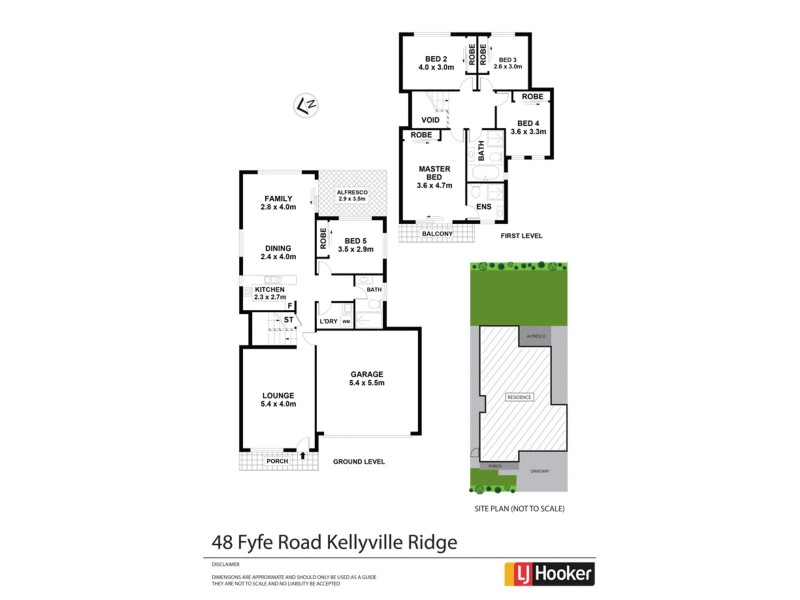 48 Fyfe Road, Kellyville Ridge NSW 2155 Floorplan
