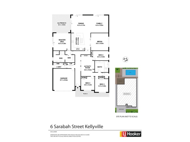6 Sarabah Street, Kellyville NSW 2155 Floorplan