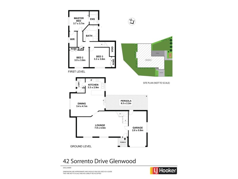 42 Sorrento Drive, Glenwood NSW 2768 Floorplan