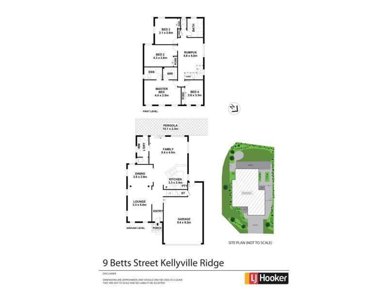 9 Betts Street, Kellyville Ridge NSW 2155 Floorplan