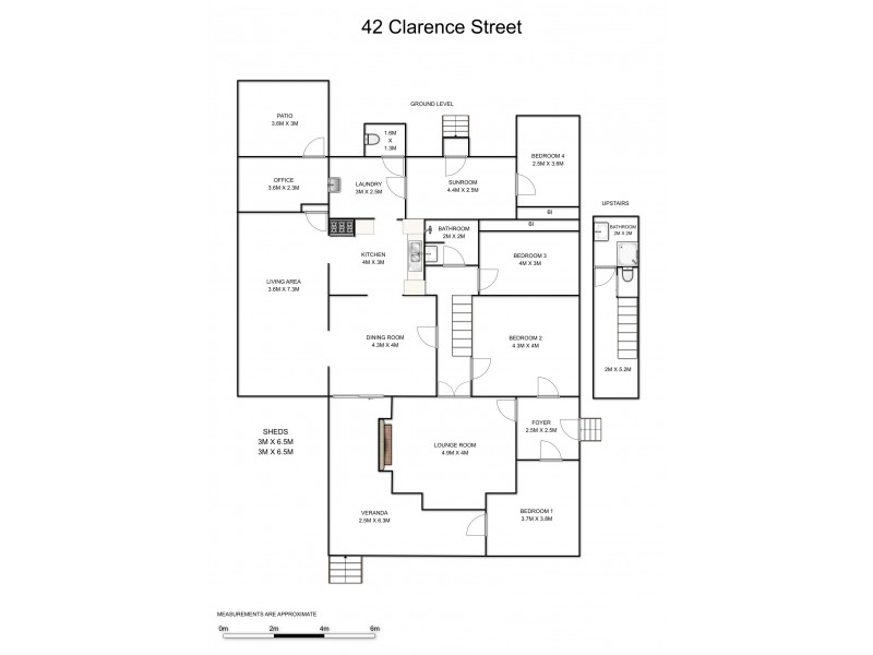 42 Clarence Street, Grafton NSW 2460 Floorplan