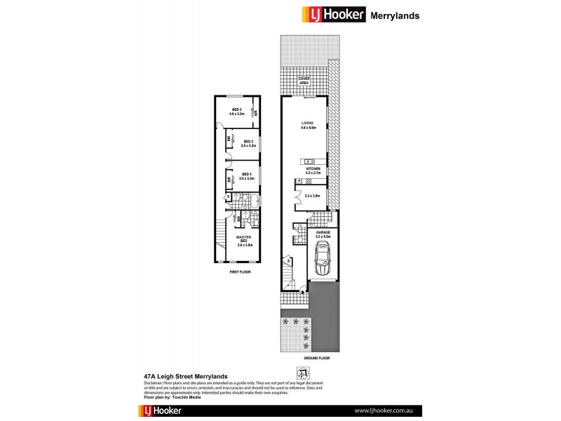 47A Leigh Street, Merrylands NSW 2160 Floorplan