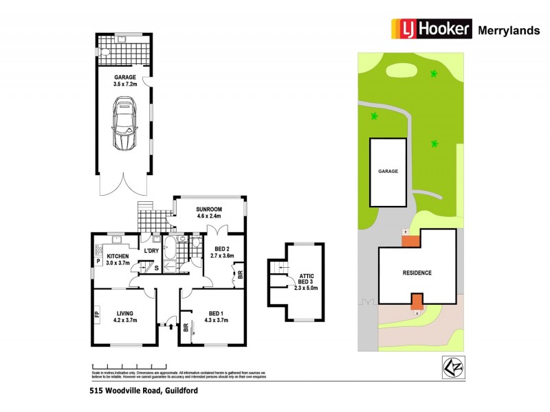 515 Woodville Rd, Guildford NSW 2161 Floorplan