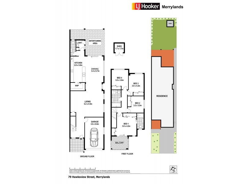 79 Hawksview St, Merrylands NSW 2160 Floorplan