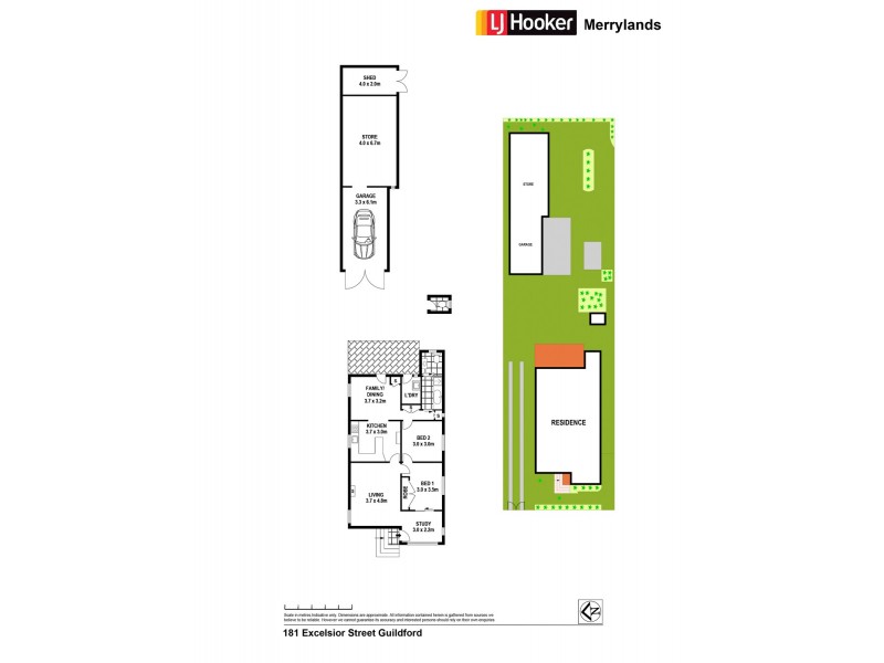 181 Excelsior St, Guildford NSW 2161 Floorplan