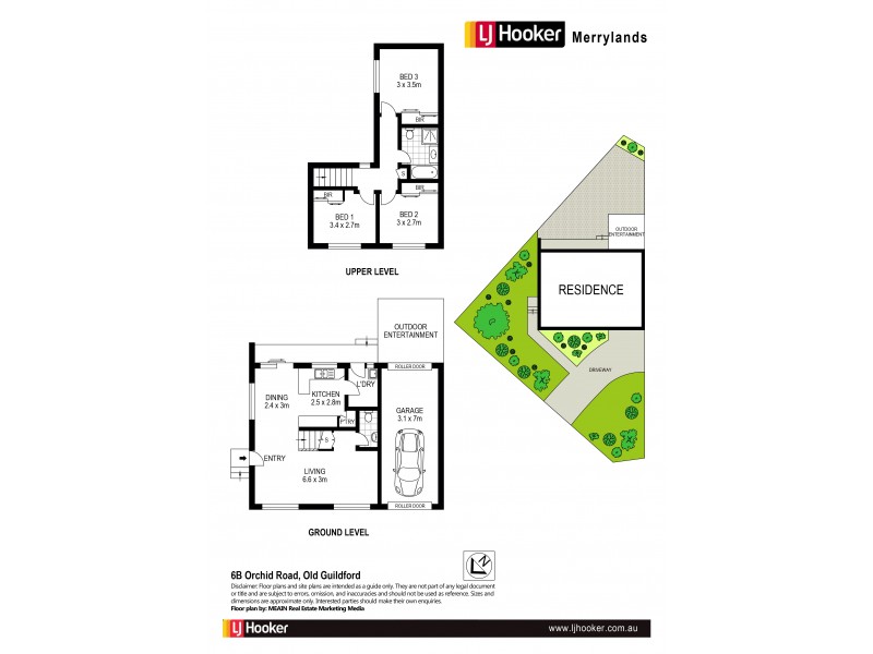 6 Orchid Road, Guildford NSW 2161 Floorplan