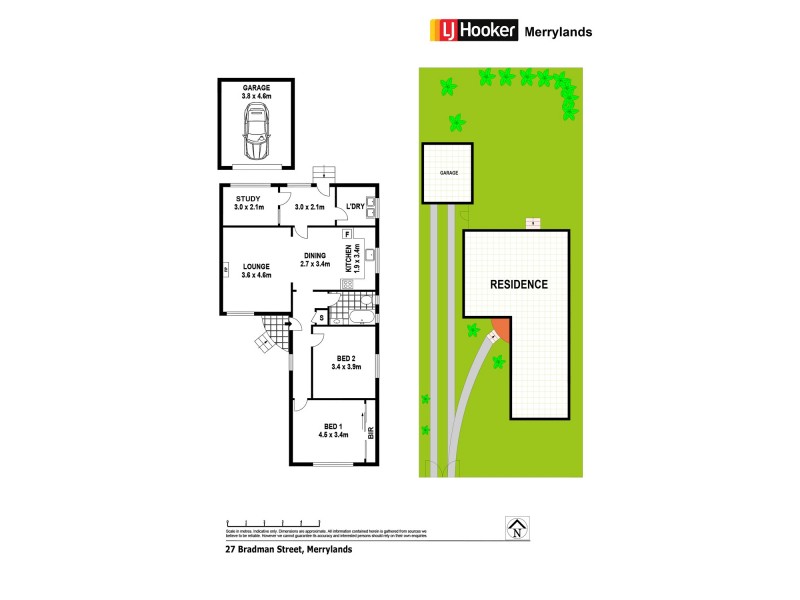 27 Bradman Street, Merrylands NSW 2160 Floorplan