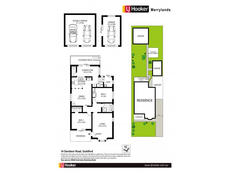 14 Davidson Road, Guildford NSW 2161 Floorplan