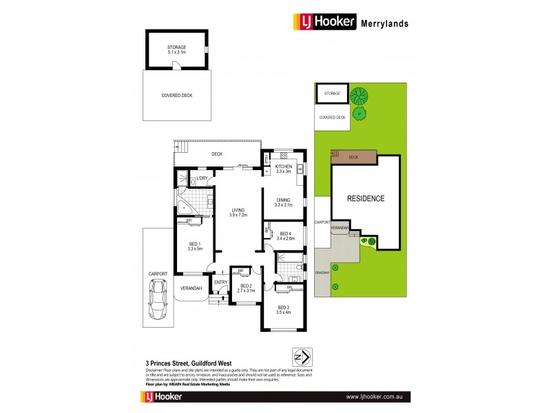 3 Princes St, Guildford NSW 2161 Floorplan
