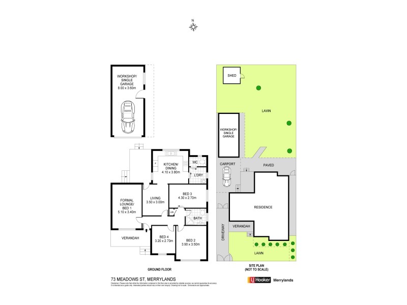 73 Meadows Street, Merrylands NSW 2160 Floorplan