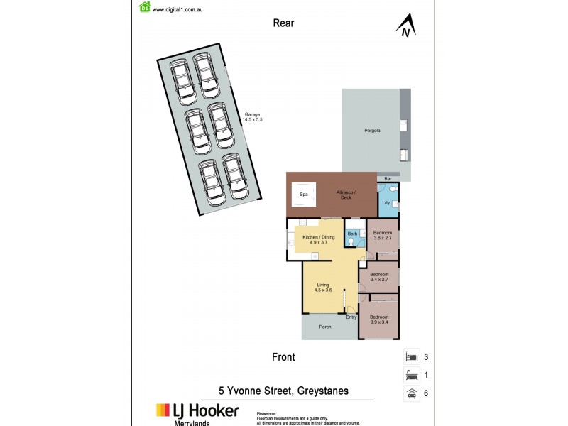 5 Yvonne St, Greystanes NSW 2145