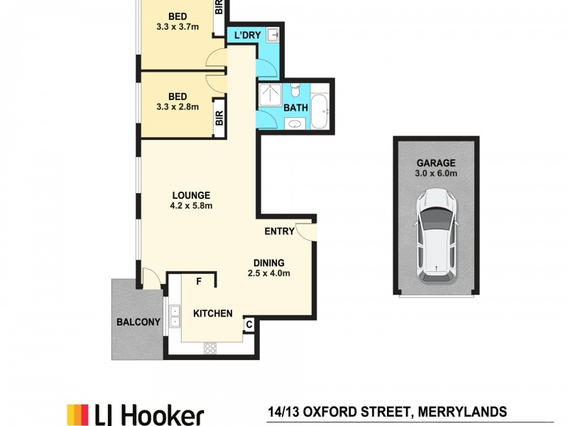 14/13 Oxford Street, Merrylands NSW 2160