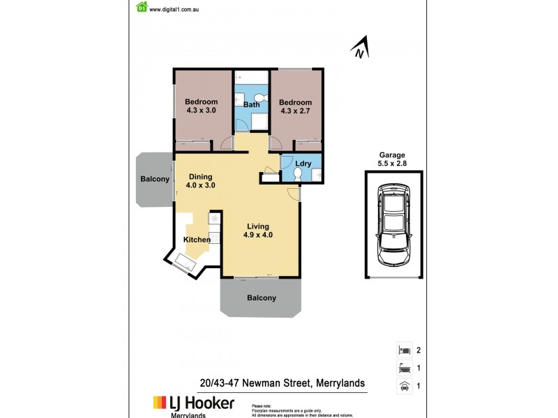 20/43-47 Newman Street, Merrylands NSW 2160