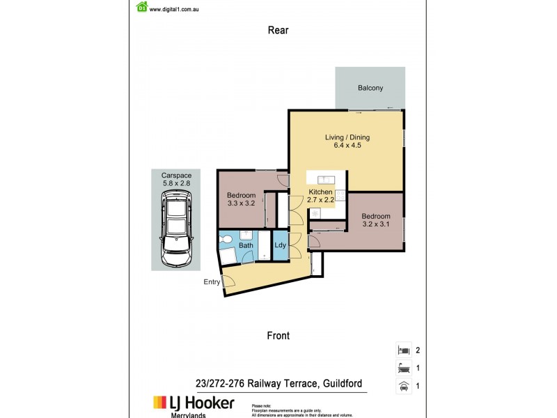 323/272-276 Railway Terrace, Guildford NSW 2161