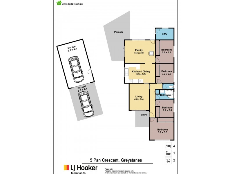 5 Pan Cres, Greystanes NSW 2145