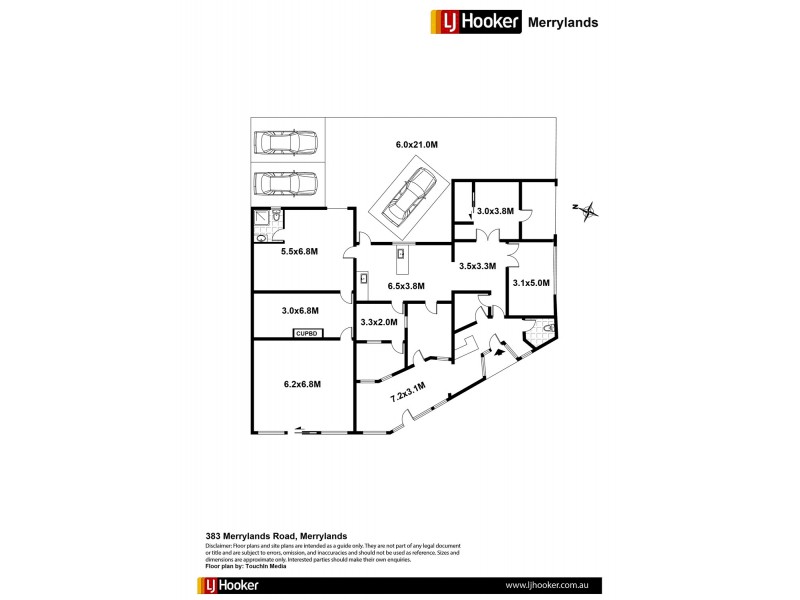 381-383-38 Merrylands Road, Merrylands NSW 2160 Floorplan