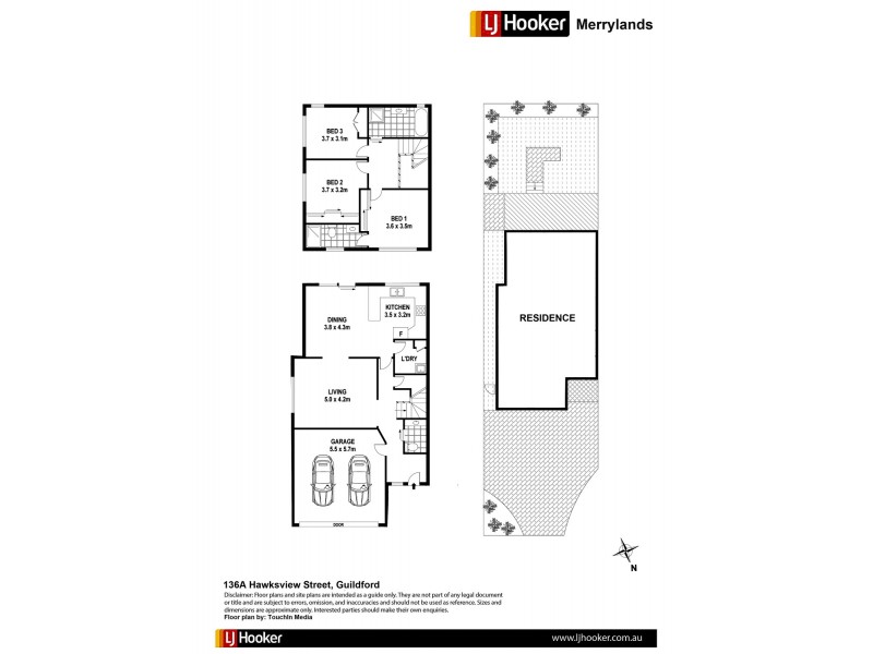 136A Hawksview Street, Guildford NSW 2161 Floorplan