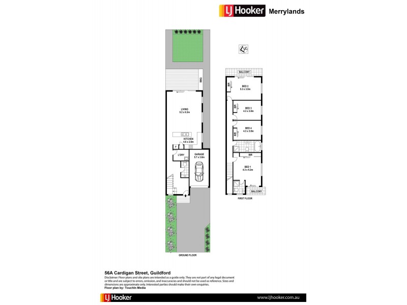 56A Cardigan Street, Guildford NSW 2161 Floorplan