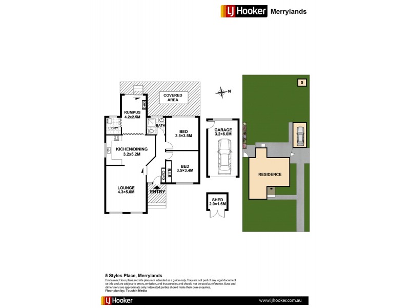 5 Styles Place, Merrylands NSW 2160 Floorplan