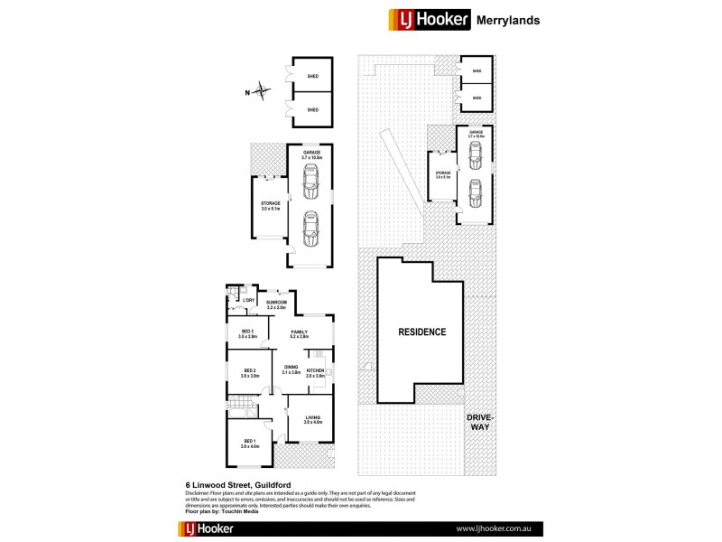 6 Linwood Street, Guildford NSW 2161 Floorplan