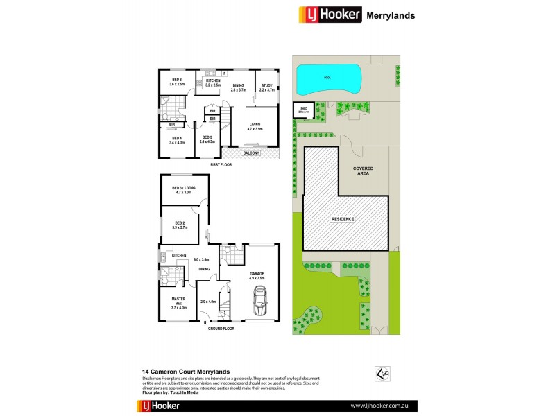 14 Cameron Court, Merrylands NSW 2160 Floorplan