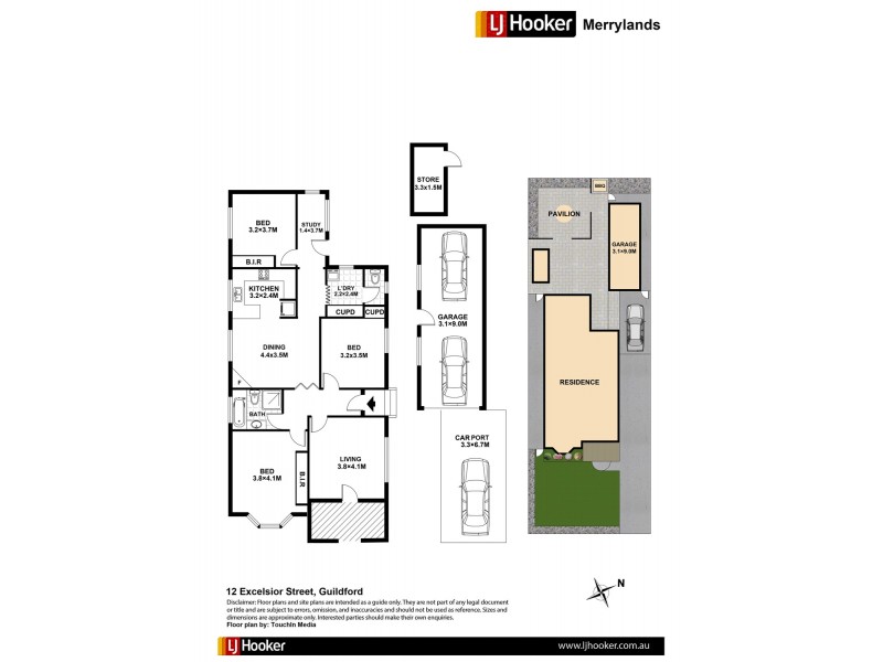 12 Excelsior St, Merrylands NSW 2160 Floorplan