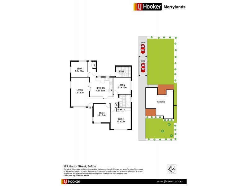 129 Hector St, Sefton NSW 2162 Floorplan