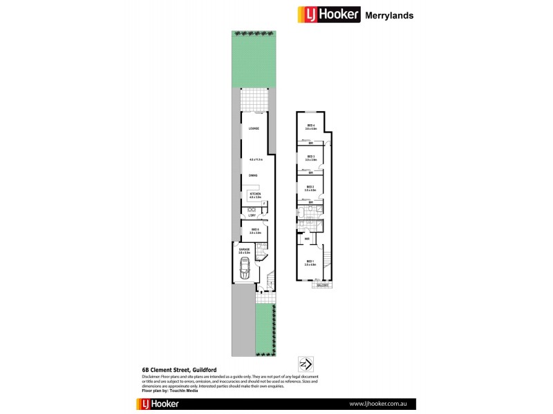 6B Clement St, Guildford NSW 2161 Floorplan