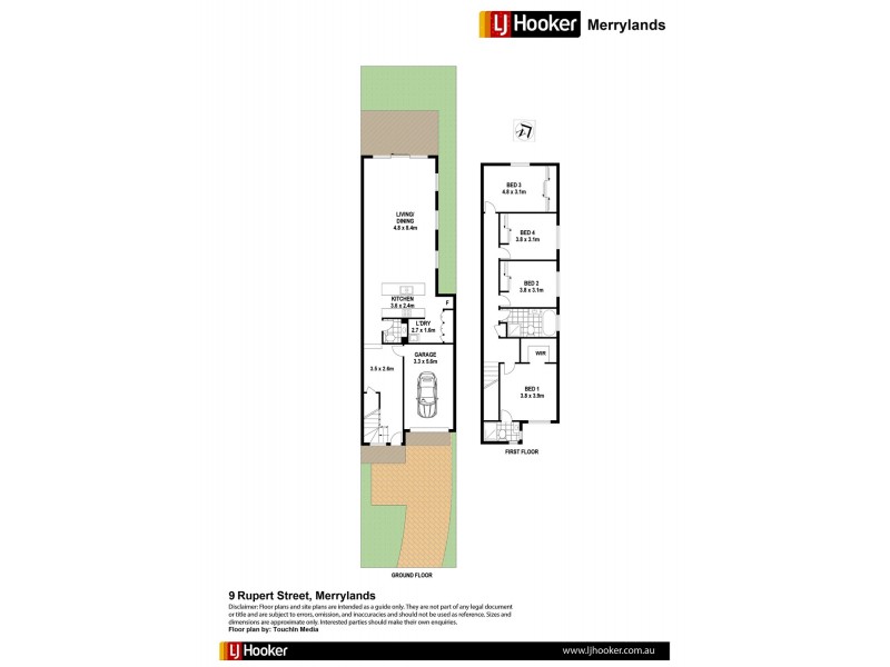 9 Rupert St, Merrylands NSW 2160 Floorplan