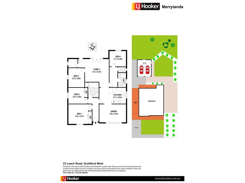 23 Leach Rd, Guildford NSW 2161 Floorplan