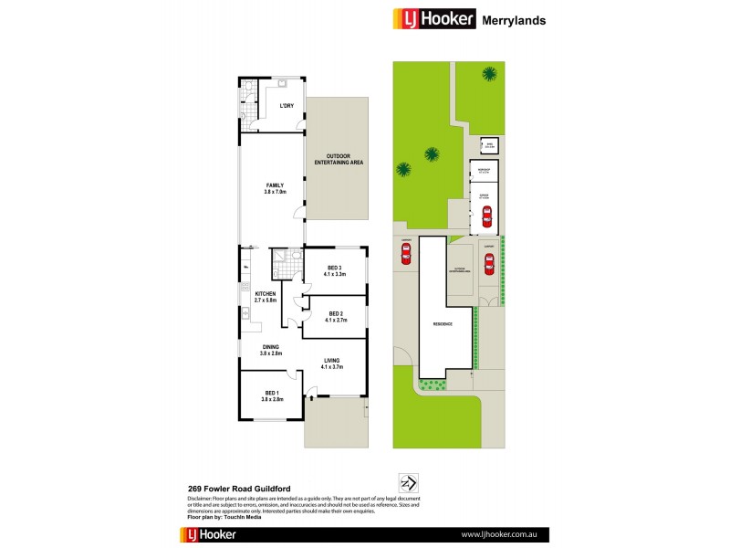 269 Fowler Road, Guildford NSW 2161 Floorplan