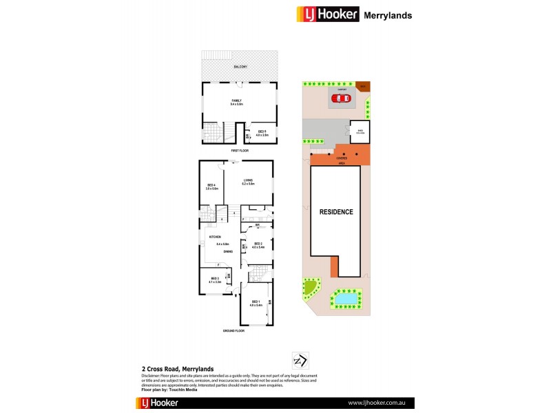 2 Cross Rd, Merrylands NSW 2160 Floorplan