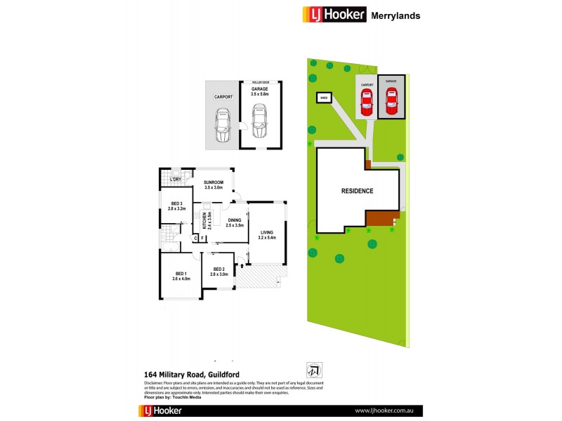 164 Military Rd, Guildford NSW 2161 Floorplan
