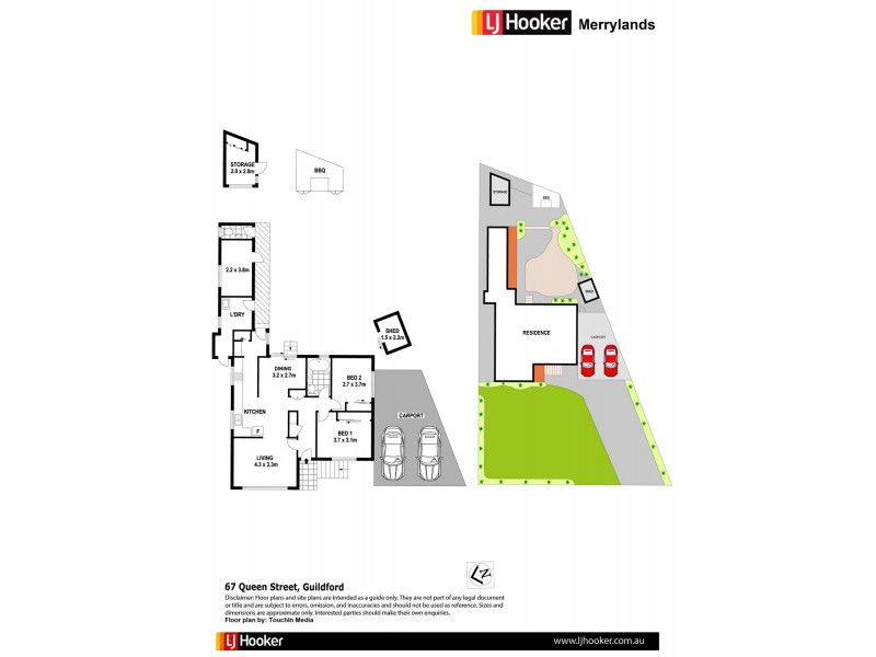 67 Queen Street, Guildford NSW 2161 Floorplan