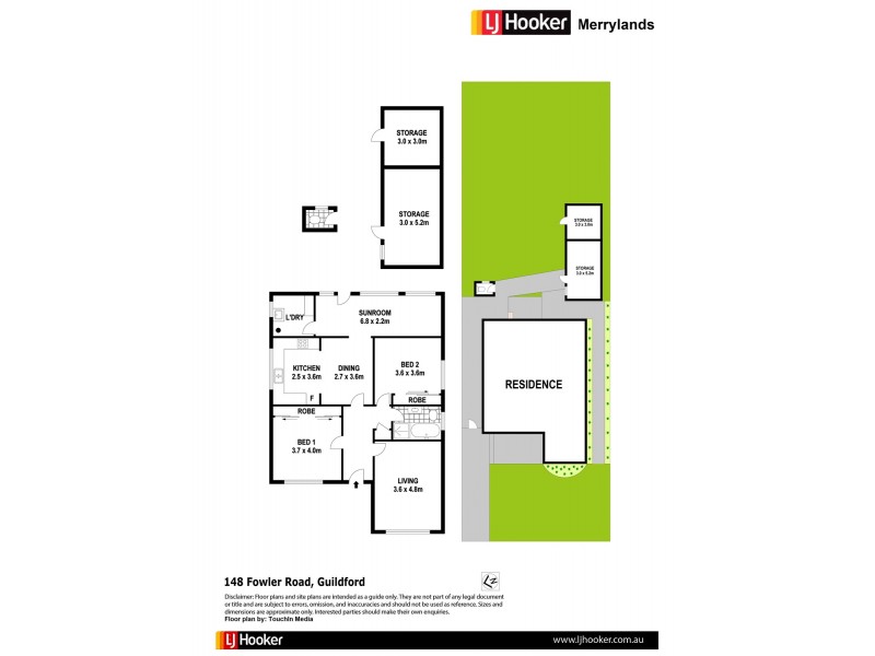 148 Fowler Road, Guildford NSW 2161 Floorplan