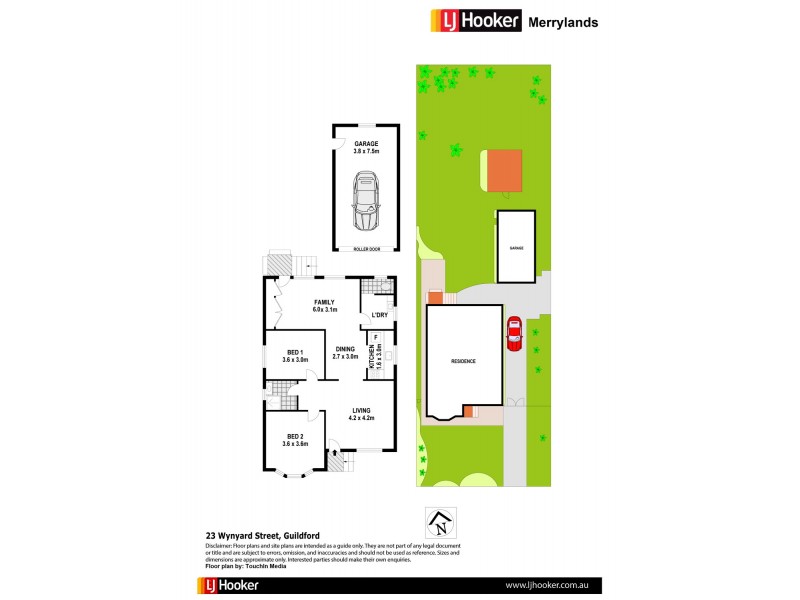 23 Wynyard St, Guildford NSW 2161 Floorplan