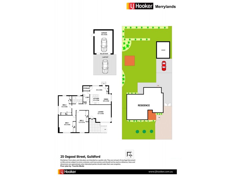 25 Osgood St, Guildford NSW 2161 Floorplan