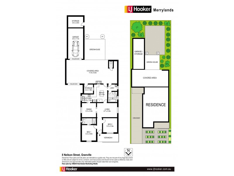 8 Neilson Street, Granville NSW 2142 Floorplan