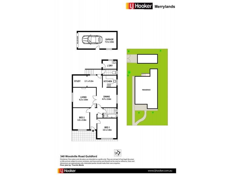 340 Woodville Road, Guildford NSW 2161 Floorplan