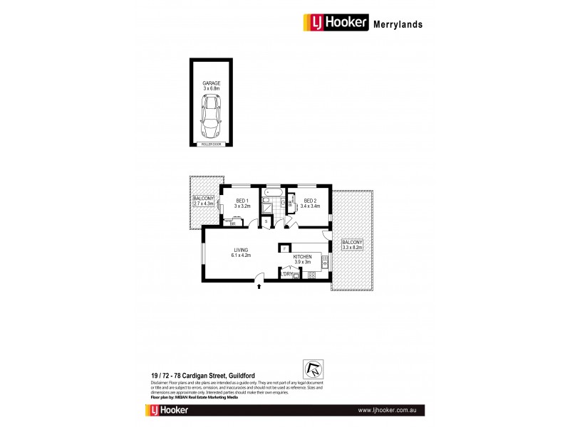 19/72-78 Cardigan Street, Guildford NSW 2161 Floorplan